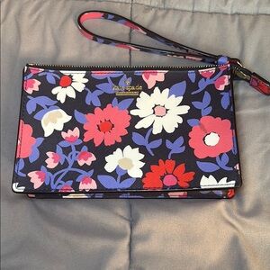 Kate Spade Floral Wristlet Clutch - Multicolor